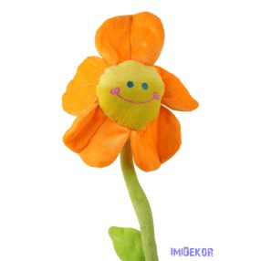 Plüss virág 70cm - Narancs