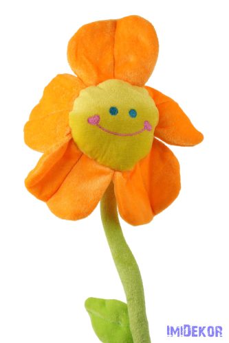 Plüss virág 70cm - Narancs
