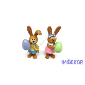 Nyuszi gyermek tojással 21