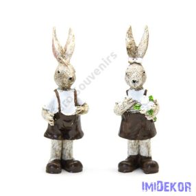 Nyuszi álló figura 10cm