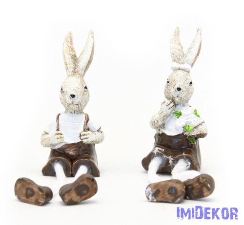 Nyuszi lógólábú figura 7cm