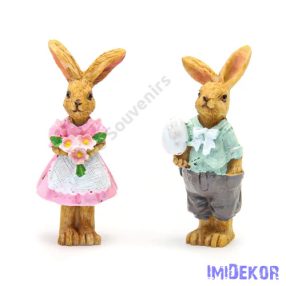 Nyuszi álló figura 7,5cm