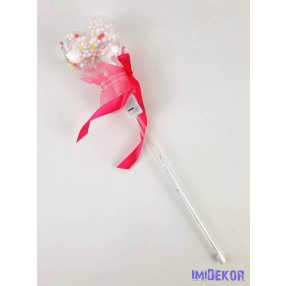 LED-es világító pálca 37 cm - Szív