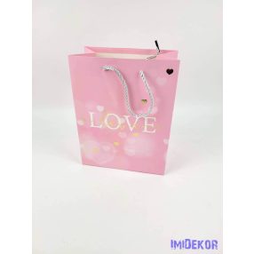 Ajándéktáska 18x23x10 cm - Love A