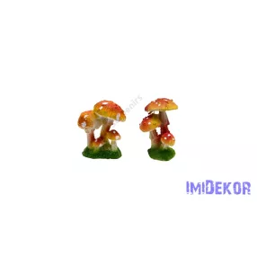Gombák 5x3,5cm x2