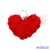 Plüss szív 12 cm