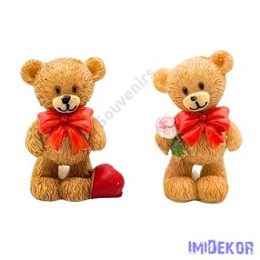 Maci álló figura 4,5 cm