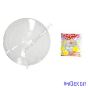 Átlátszó BOBO lufi 50db/csomag
