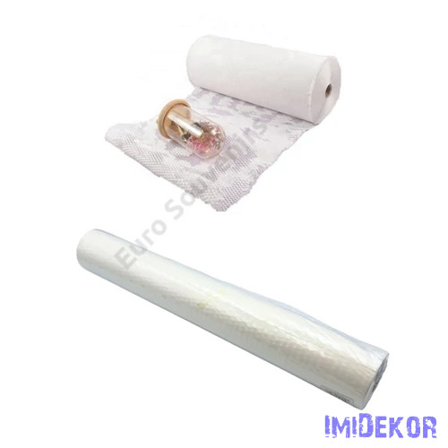 Méhsejtes csomagolópapír tekercs 50cm x 30m - Fehér