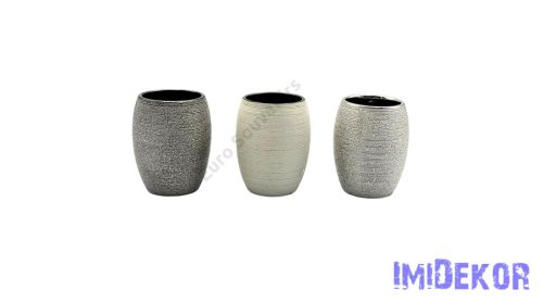 Mini váza 7x10cm - Matt Mart Fehér