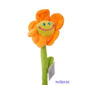Plüss virág 30cm - Narancs