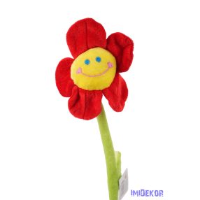 Plüss virág 45cm - Piros