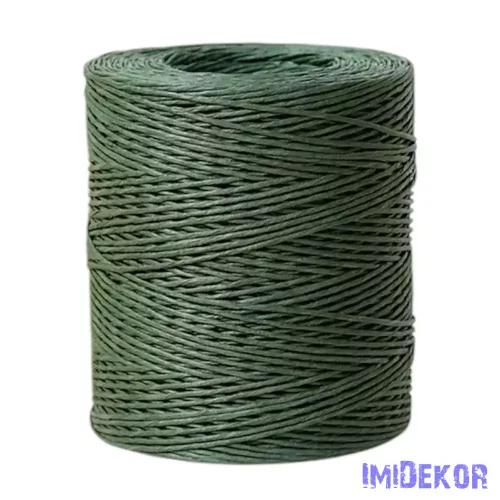 Kötöző drót papír bevonattal 2mm x 200m - Zöld