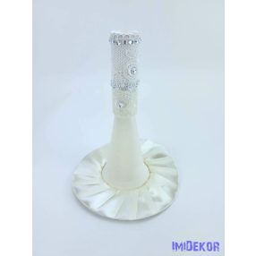 Esküvői díszített csokor alap üres - 1