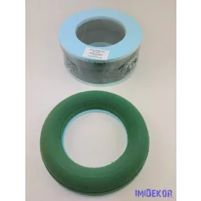 Tűzőhabos koszorú 20 cm