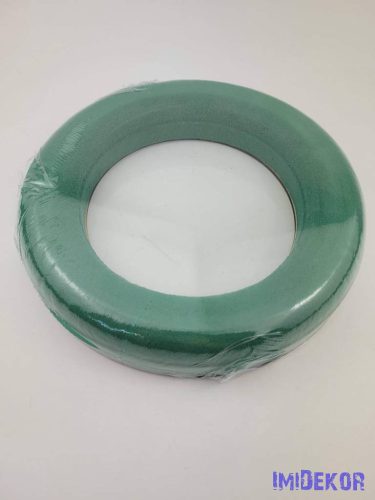 Tűzőhabos koszorú 26 cm