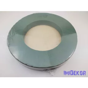 Tűzőhabos koszorú 36 cm - Urnatartós