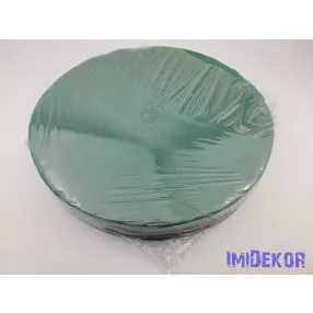 Tűzőhabos koszorú 36 cm - Teli tortaforma