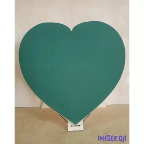 Kitámasztós tűzőhab szív Oasis habbal 75cm - Teli