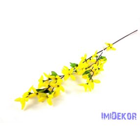 Aranyeső ág 2 ágú szálas selyemvirág 75 cm