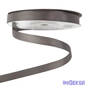 Ripsz szalag 10 mm x 20 m - Szürke