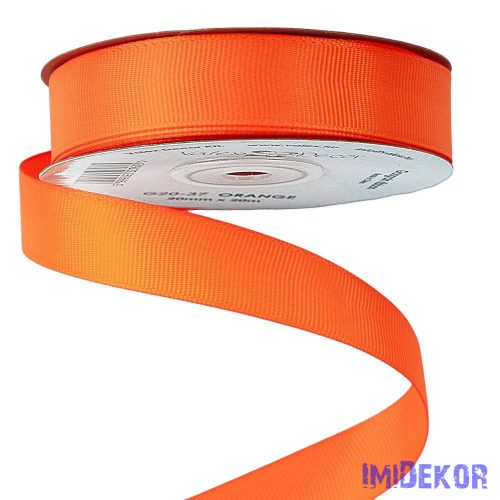 Ripsz szalag 20 mm x 20 m - Narancssárga