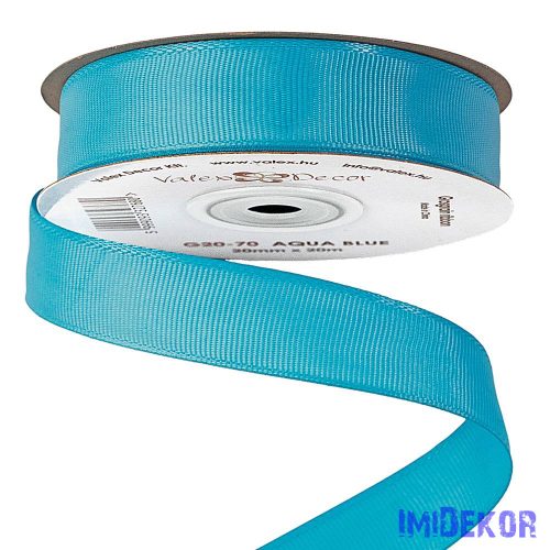 Ripsz szalag 20 mm x 20 m - Aqua Kék