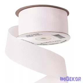 Ripsz szalag 38 mm x 20 m - Fehér