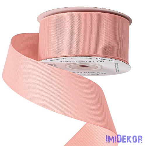 Ripsz szalag 38mm x 20m - Sötét rózsaszín
