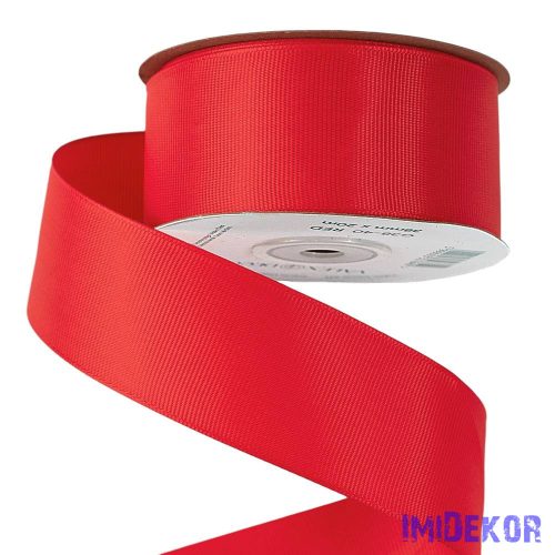 Ripsz szalag 38 mm x 20 m - Piros