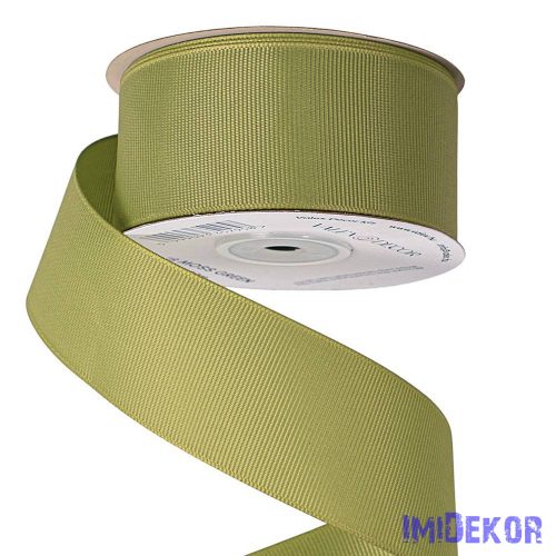 Ripsz szalag 38mm x 20m - Mohazöld