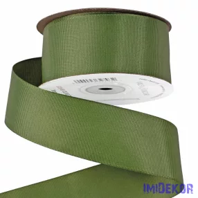 Ripsz szalag 38 mm x 20 m - Olivazöld