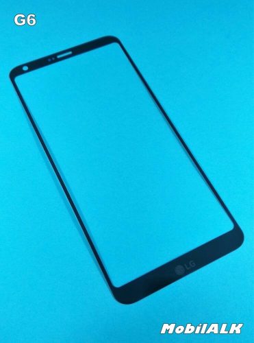 LG G6 - 5,7" / H870, DUAL / gyári érintő panel kijelző üveg digitizer touch fekete