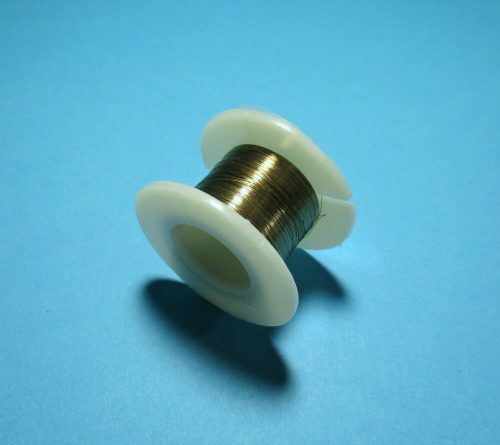Telefon javító szerszám szerel szétszedő kijelző üveg leválasztó aranyozott drót huzal 0,05MM x 100M