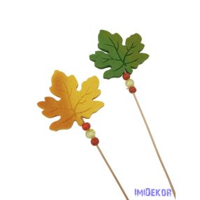 Őszi levél pár pálcás 30cm