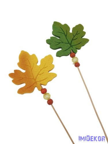 Őszi levél pár pálcás 30cm