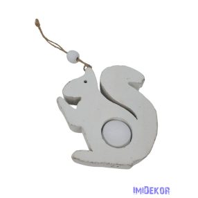 Nagy famókus akasztós - Fehér