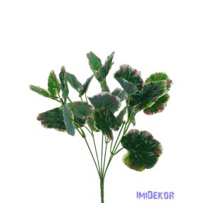 Zöld leveles 6 ágú bokor 36cm - 5