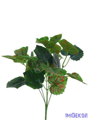 Zöld leveles 6 ágú bokor 36cm - 6