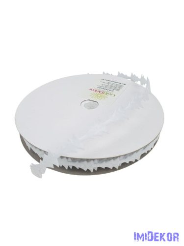 Filc szalag kicsi fenyőfa - Fehér