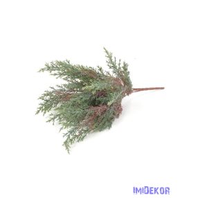 Foltos műzöld csokor 36 cm