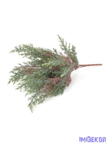 Foltos műzöld csokor 36 cm