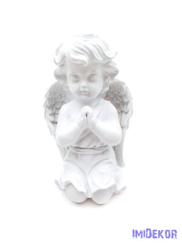 Angyalka figura térdelő 14,5 cm