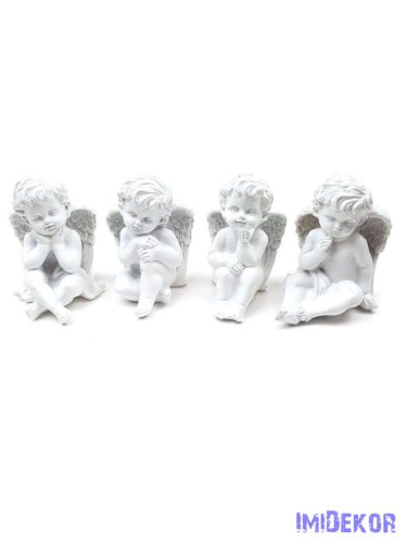 Angyalka figura ülő 9,5cm