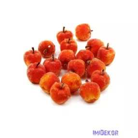 Cukros alma kb 3cm 18db/csomag - Narancs