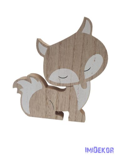 Róka fa dekor