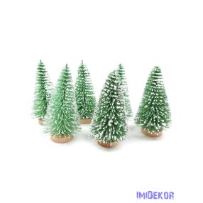 Talpas fenyőfa 8cm 6db/cs - Világos Zöld