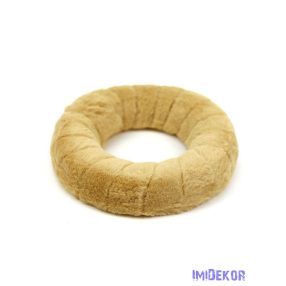 Szőrmés alap 20 cm - Világos Barna