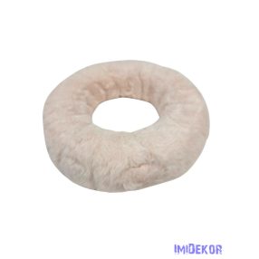 Szőrmés alap 20 cm - Ekrü