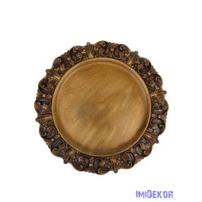 Műanyag dekor tál 10